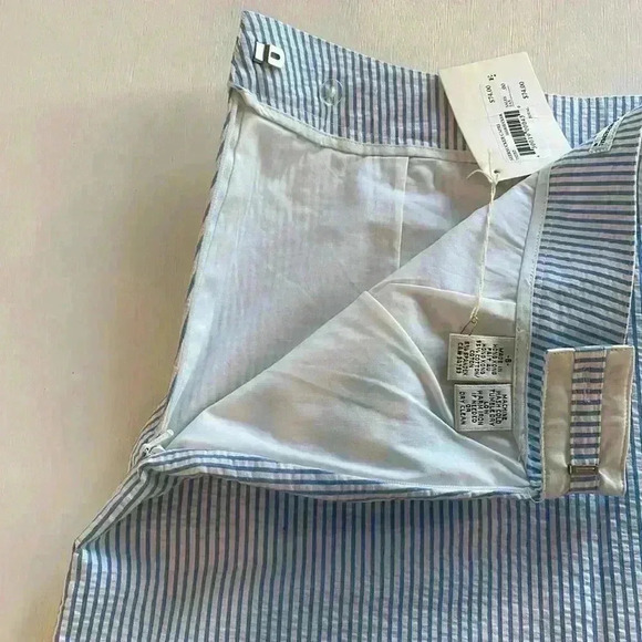 Fairway & Greene Golfcore Seersucker Skort Blue Size 6 NWT Tennis Pickleball - Picture 6 of 7